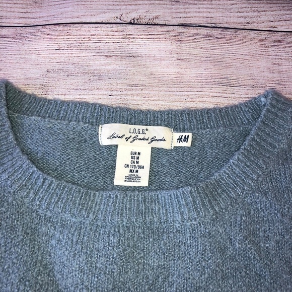 H&M Side Tie oversized Sweater  Size M - Picture 3 of 6